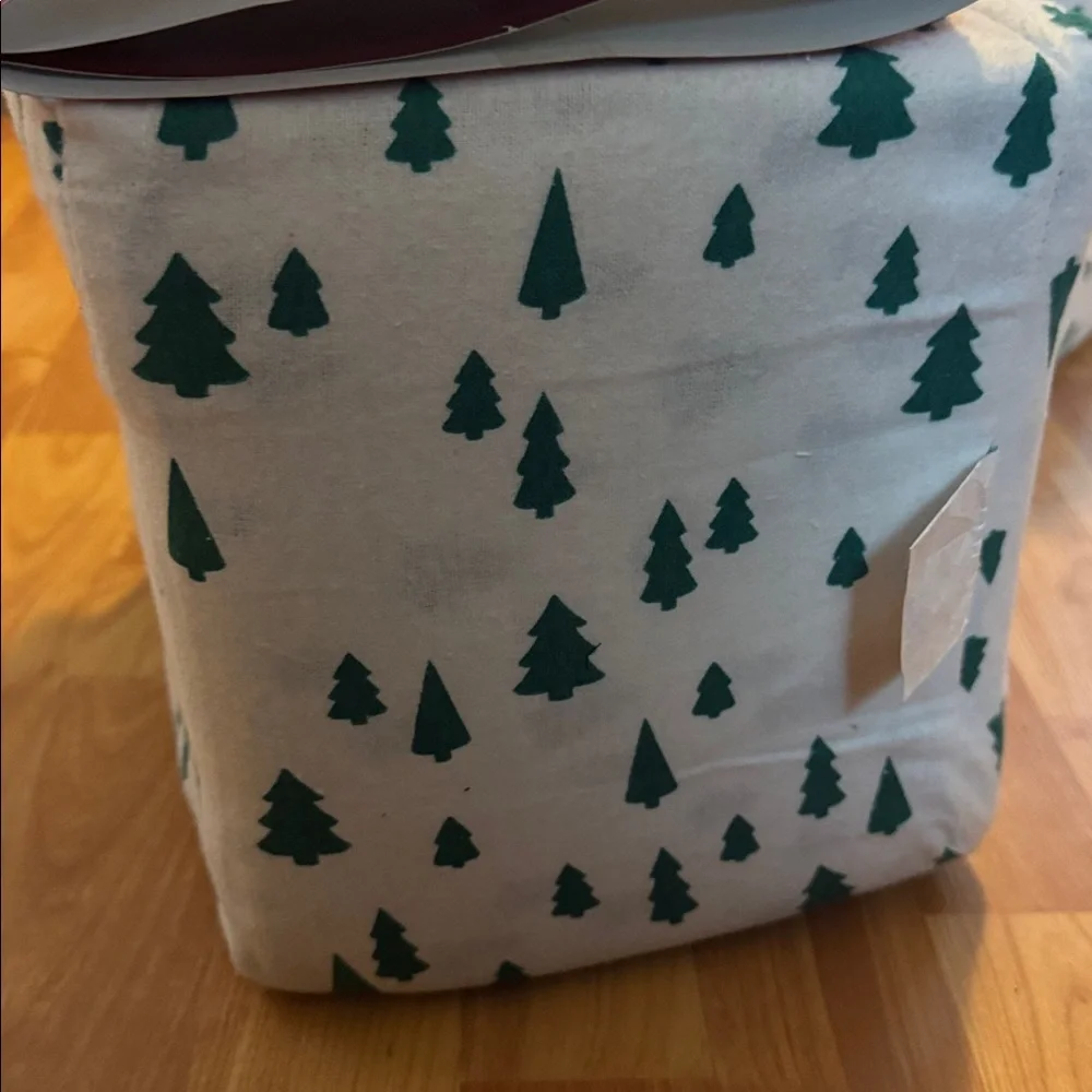 NEW Queen 400 Thread Count Christmas Performance Sheet Set Winter tree Scene‎